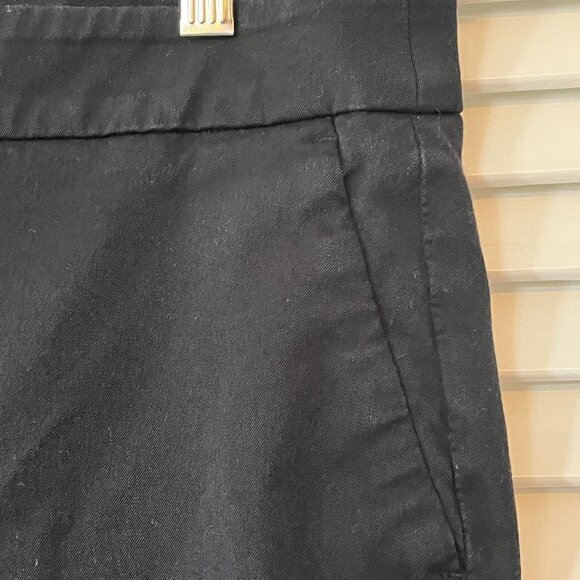 J. Crew Hayden kickout crop pants black 8P women - Picture 5 of 12